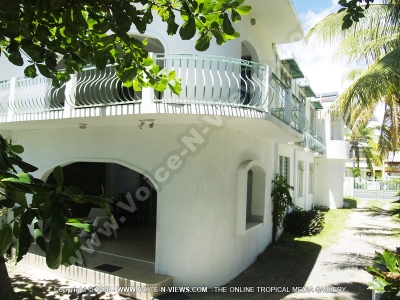beach villa brigitte 3 mauritius general view
Brigitte 3 Beach Villa general view. The apartments are set in a compound bordering right onto the beach, each accommodates up to 6 guests in a contemporary Mauritian style. The villas are painted white and have alot of vegetation outside.
Keywords: Brigitte 3 Beach Villa, general view, beach, Mauritian-style, white, vegetation, trees