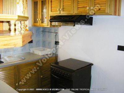 apartment caprice mauritius kitchen
Caprice Apartment kitchen. The kitchen is decorated in blue, black and brown. There is a fridge, a black stove, brown cupboards, a washing sink.
Keywords: Caprice Apartment, kitchen, stove, black, blue, brown, fridge, washing sink