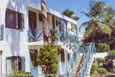 filao village hotel mauritius side view
