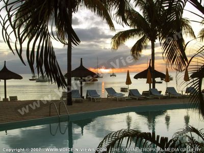 2 star hotel island sport hotel sunset
