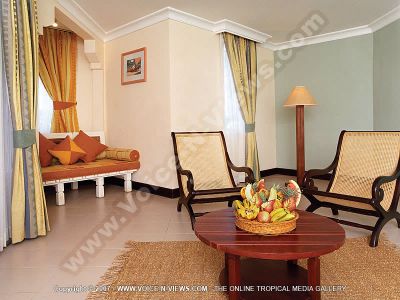 3 star hotel mauritius ambre resort & spa privilege room sitting area

