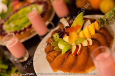laguna beach hotel and spa mauritius restaurant tropical dessert

