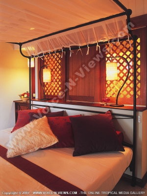 le preskil beach resort mauritius cottage honeymoon room view
