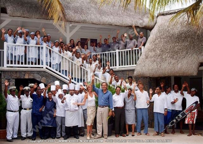 20 degres sud hotel mauritius staff

