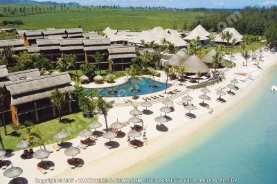 4 star heritage awali golf & spa resort aerial view
A magnificent view of the 4*Heritage Awali Golf & Spa Resortl. This is a resort on the south coast of Mauritius, between sea and mountain, situated in the midst of lush vegetation. From a birds eye view, you can see the bungalows, the swimming pool, the kiosks and sunbeds on the beautiful sandy white beach, the palm trees and the rest of the Hotels vegetation and reserve.
Keywords: 4*hotel, resort, south coast, Mauritius, sea, mountain, vegetation, bungalows, swimming pool, kiosks, sunbeds, beach, palm trees, vegetation, reserve