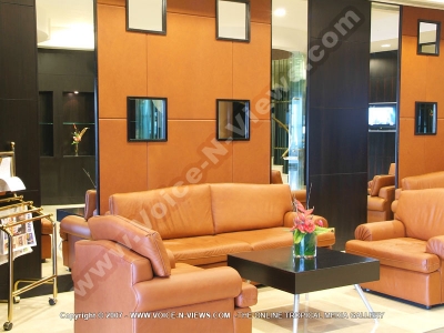 the honeymoon suite and its living room le meridien
