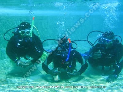 initiation dive centre of la palmeraie hotel mauritius
