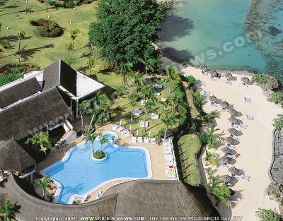 4 star hotel maritim hotel aerial view
