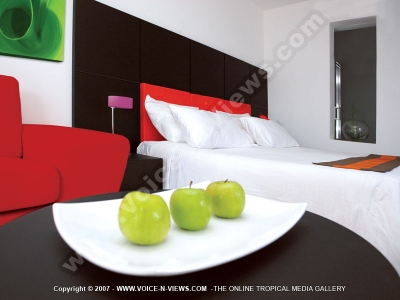 mornea hotel mauritius superior room side view
