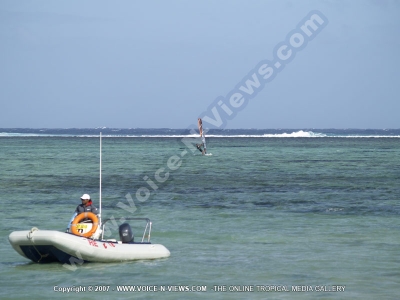 mornea resort mauritius boat view
