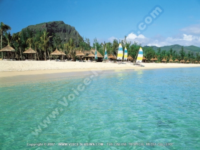 mornea resort mauritius seaside and surf view
