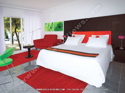mornea resort mauritius superior room general and terrace view

