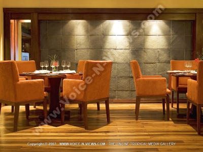 sands resort and spa spices set up
