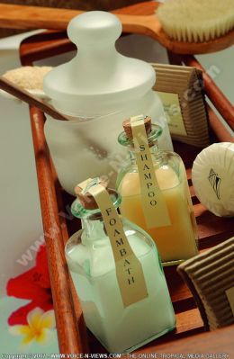 5 star hotel constance belle mare plage beauty products
Beauty products offer to the guest of the hotel. Sticker with information printed on it.Services are disposable each and every seconds. Other products are there for the clients when requesting.
