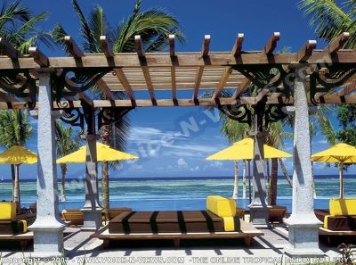 5 star hotel le taj exotica resort hotel view on the sea
