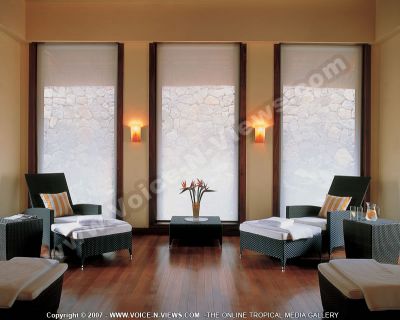 5 star hotel  le touessrok resort spa gymnasium
