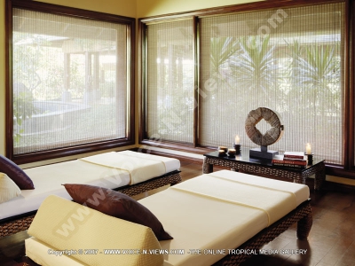 5 star hotel shanti maurice nira spa treatment room

