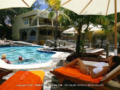 general view of the pool standard hotel pereybere mauritius ref 183
