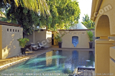 le mauricia hotel mauritius wellness centre pool
