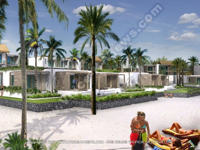 young ladys taking their sun bath on the beach of hotel long beach
