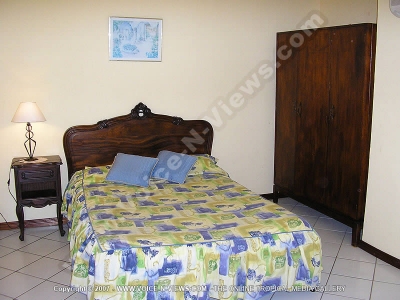 bed and breakfast superior beach apartment la preneuse ref 164 mauritius double room view
