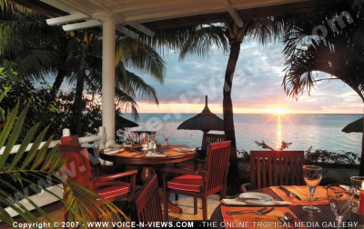 trou aux biches resort & spa mauritius la caravelle restaurant
