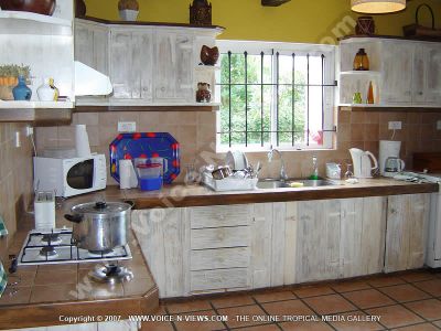 beach villa millionaire mauritius kitchen view
Millionaire Beach Villa kitchen view. Enjoy Creole style meals prepared in the lavishly equipped American style kitchen. Kitchen is fully equipped with all cooking utensils including a dinner service, glassware and silverware for 12  persons, fridge and freezer, gas cooker and oven, sandwich maker & kettle.

Keywords: Millionaire Beach Villa, kitchen, meals, American style, cooking utensils, fridge, freezer, gas cooker, oven, sandwich maker, kettle