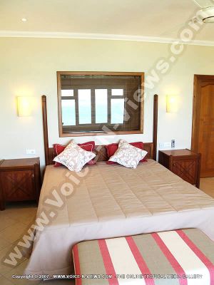 luxury beach villa pointe d'esny mauritius ref 163 bedroom view
Luxury Beach Villa Pointe d'Esny Mauritius Ref 163 bedroom view. There are five air-conditioned bedrooms in the villa. One master bedroom is found on the ground floor, and the other four are on the first floor. On the first floor is an air-conditioned bedroom with a double bed, connected bathroom with shower, and has a view of the sea.
Keywords: luxury beach villa pointe d'esny mauritius ref 163, bedroom, five, air-conditioned, master, ground, first floor, double bed, bathroom, shower,sea
