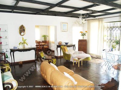 beach villa patricia mauritius living room
Patricia Beach Villa living room view. The large living room facing the terrace overlooks the garden and the beach. The living room leads to the dining room.
Keywords: Patricia Beach Villa, living room, dining room, terrace, garden, beach