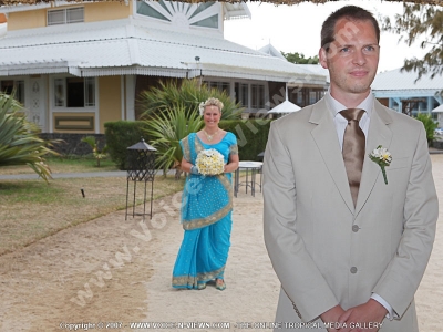 mauritius wedding tilde and jens bride and groom
