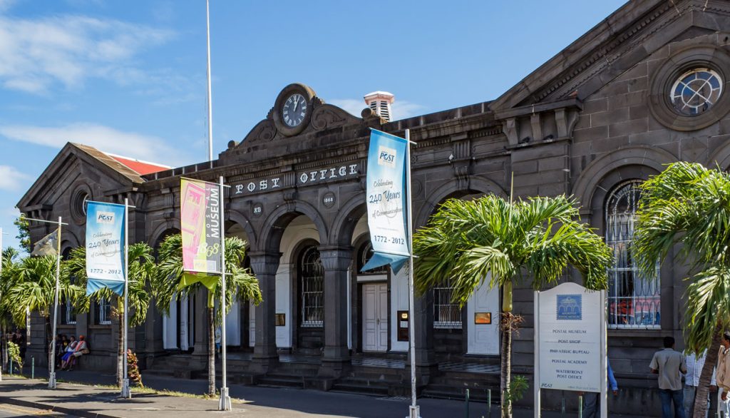 Post office in Mauritius Mauritius Trade