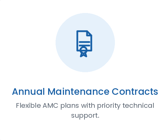 Annual Maintenance Contracts (AMC)