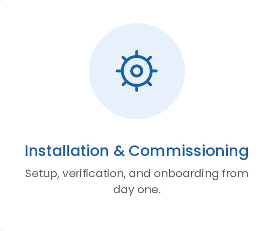 Installation & Commissioning