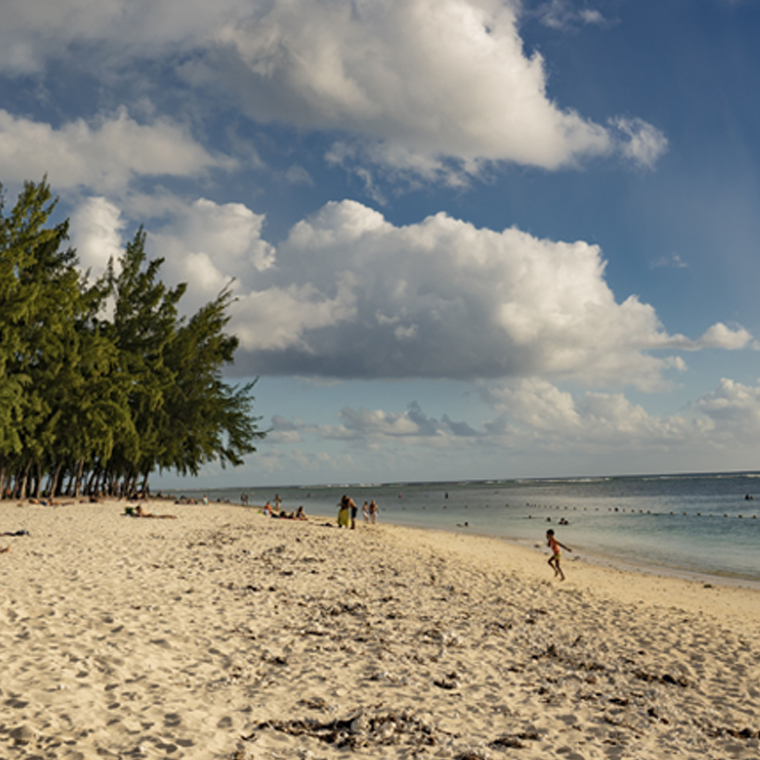 GVillas de vacances à la plage de Flic en Flac à l'île Maurice